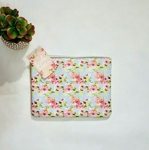 Bride Vibes accessory bag floral NWT